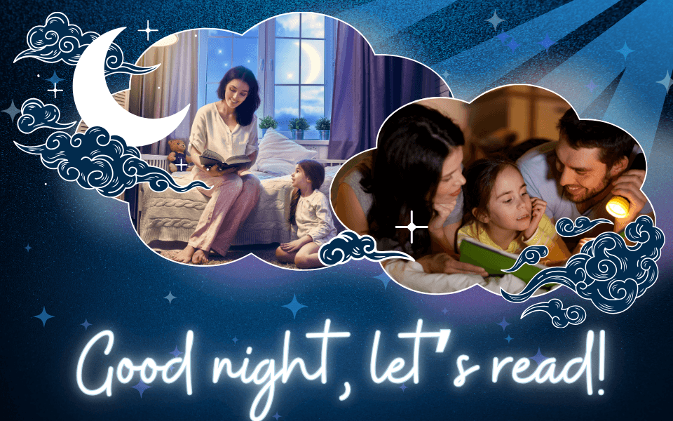 Good Night, Let's Read! Family workshop