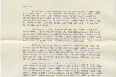 World War II correspondence, Allan Raymond Collection