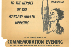 Poster. Commemoration