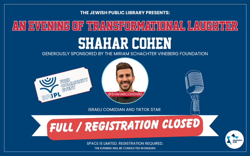 Shahar Cohen - Registration Closed tag